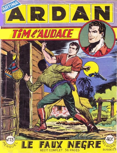 Cover of Le faux nègre