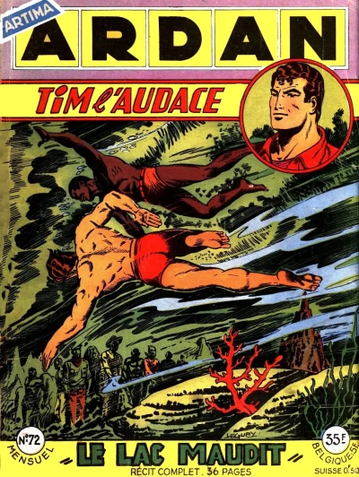 Cover of Le lac maudit