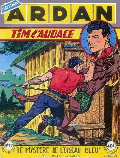 Cover of Le mystère de l'oiseau bleu