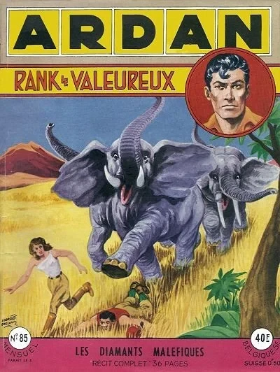 Cover of Les diamants maléfiques