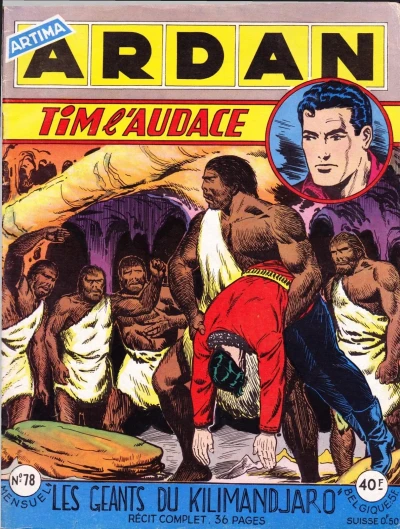 Cover of Les géants du kilimandjaro