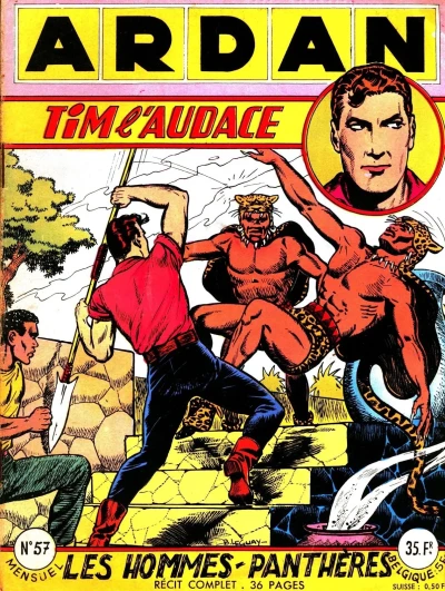 Cover of Les hommes-panthères