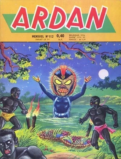 Cover of Les nains de l'Alima (Tim l'Audace) - Le petit chat de Mme Warren (Red Bradford)