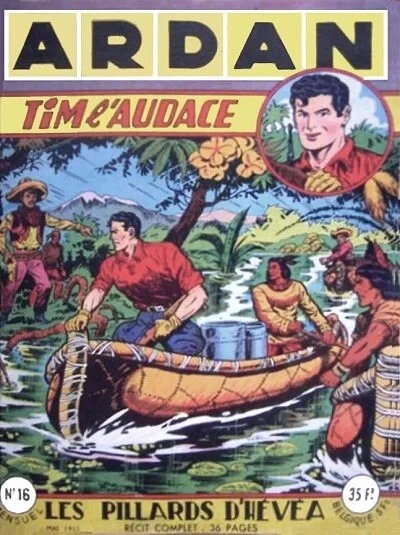 Cover of Les pillards d'hévéa