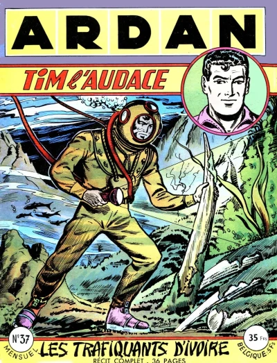Cover of Les trafiquants d'ivoire