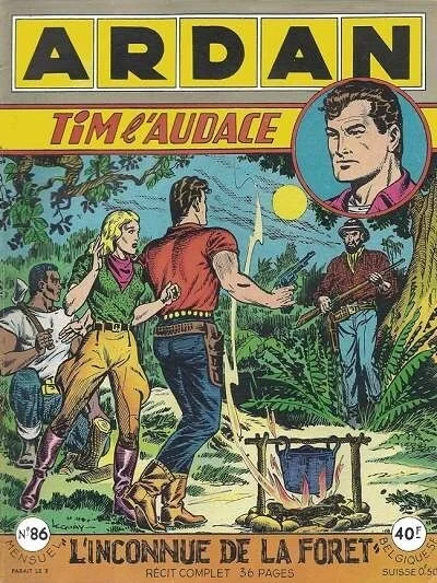 Cover of L'inconnue de la forêt