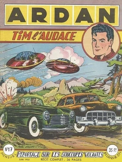 Cover of Reportage sur les soucoupes volantes