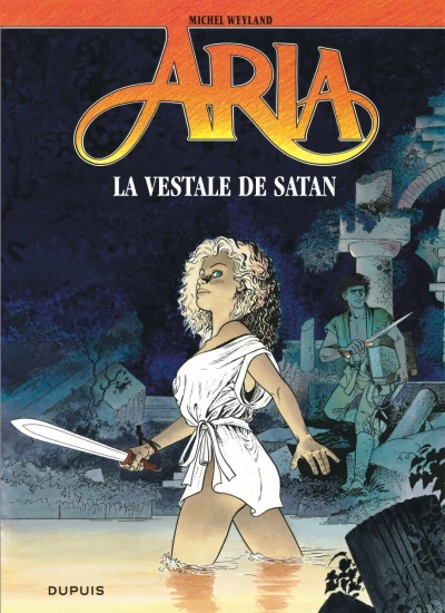 Cover of La vestale de Satan