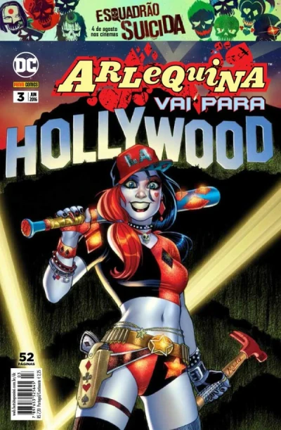 Cover of Arlequina vai para Hollywood