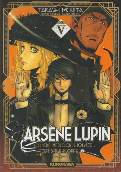 Cover of Vol. V - Arsène Lupin contre Herlock Sholmès : La Dame blonde 2