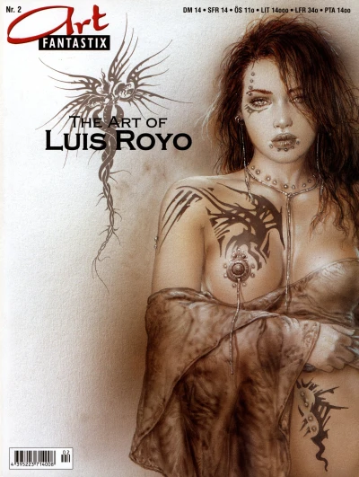 Cover of The Art of Luis Royo