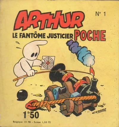 Cover of Arthur le Fantôme Justicier