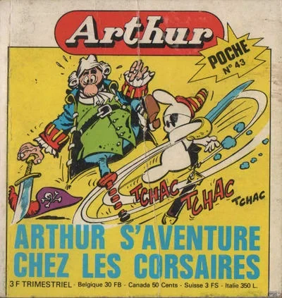 Cover of Arthur S'Aventure chez les Corsaires