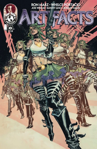 Cover of "Artifacts" part 8 of 13; "Origin: The Rapture"