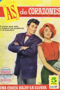 Una chica bajo la lluvia