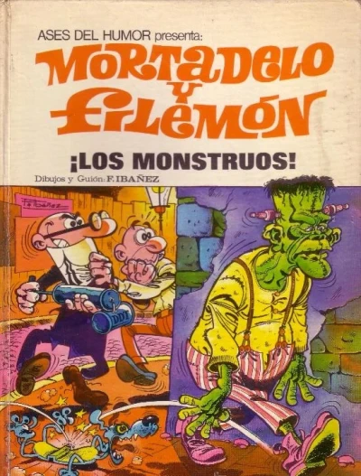 Cover of Los monstruos!