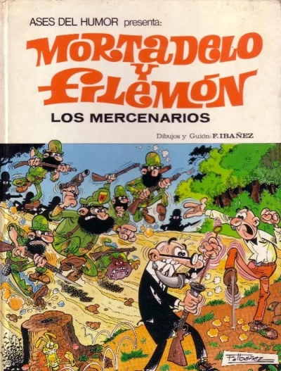 Cover of Los mercenarios