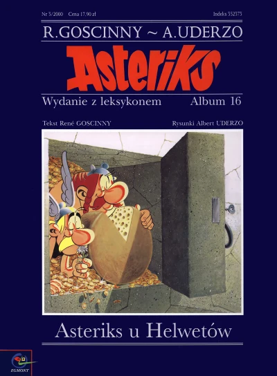 Cover of Asteriks u Helwetów