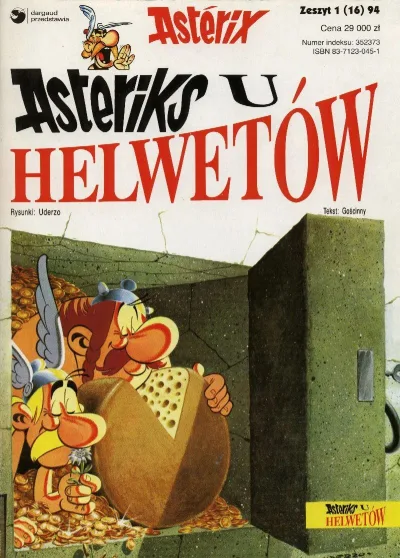 Cover of Asteriks u Helwetów