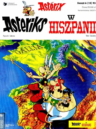 Cover of Asteriks w Hiszpanii