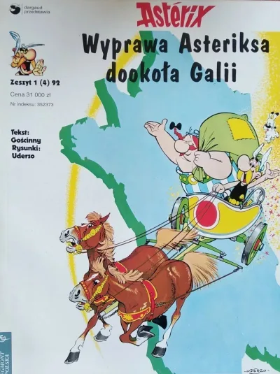Cover of Wyprawa Asteriksa dookoła Galii