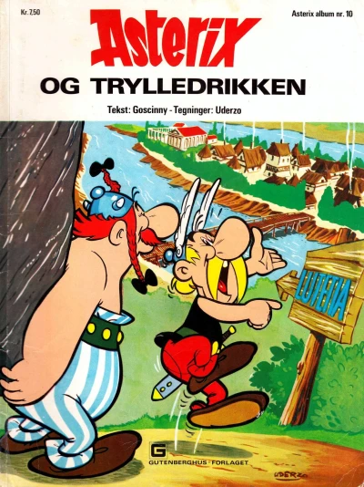 Cover of Asterix og trylledrikken