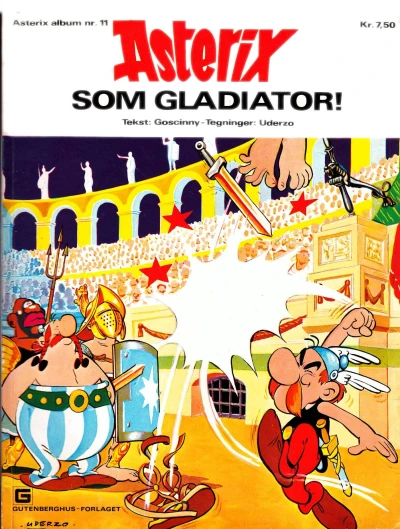Cover of Asterix som gladiator!