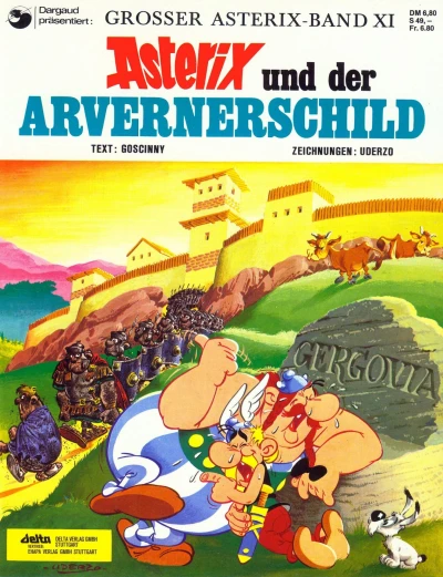 Cover of Asterix und der Arvernerschild