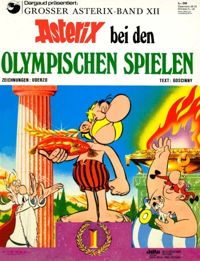 Cover of Asterix bei den Olympischen Spielen
