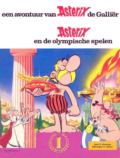 Cover of Asterix en de Olympische Spelen