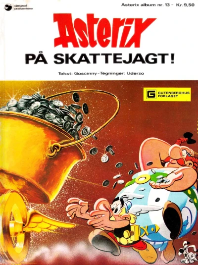 Cover of Asterix på skattejagt!