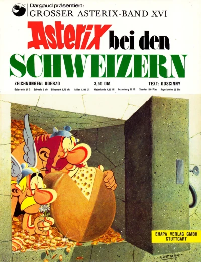 Cover of Asterix bei den Schweizern