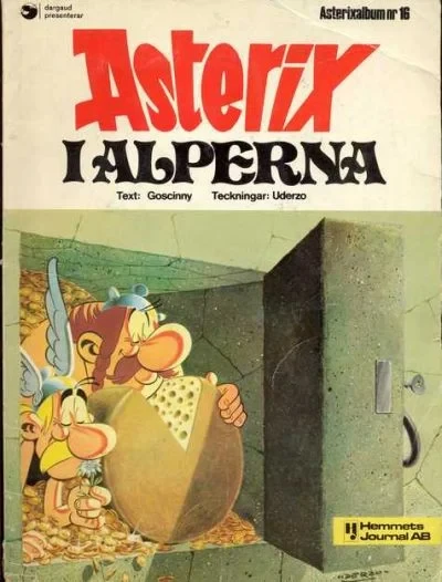 Cover of Asterix i Alperna