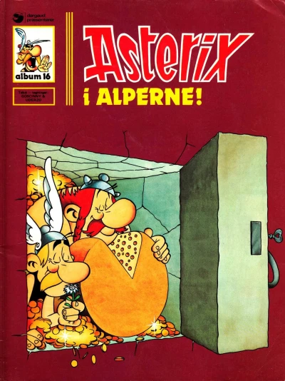 Cover of Asterix i Alperne!