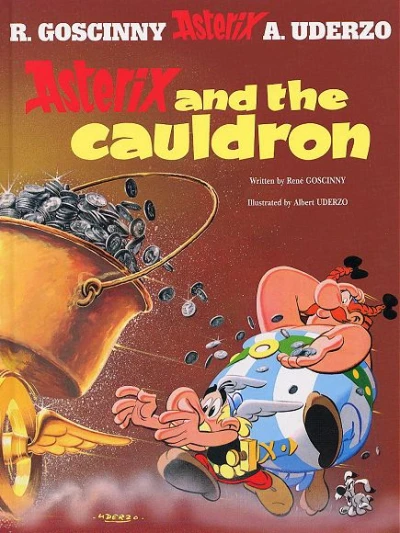 Cover of Asterix and the Cauldron