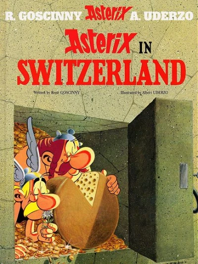 Cover of Asterix in Switzerland