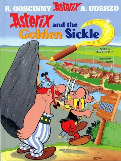 Cover of Asterix and the Golden Sickle