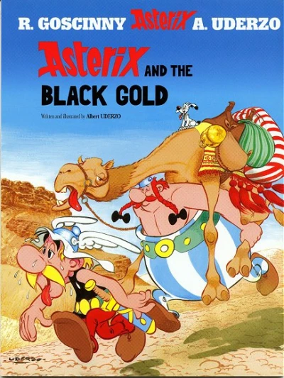 Cover of Asterix and the Black Gold