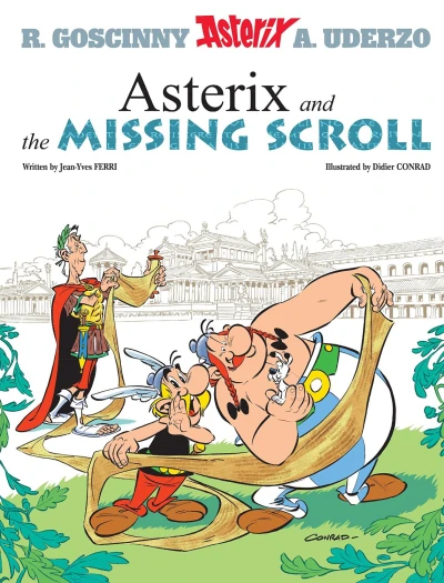 Cover of Asterix and the Missing Scroll