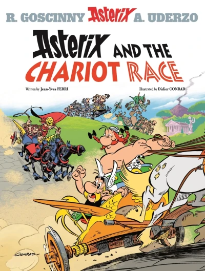 Cover of Asterix and the Chariot Race