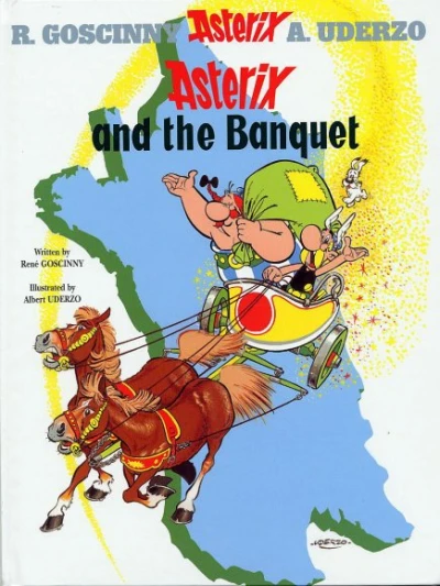 Cover of Asterix and the Banquet
