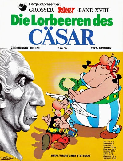 Cover of Die Lorbeeren des Cäsar