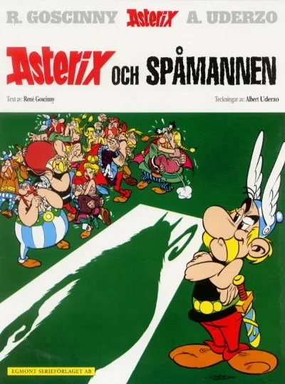 Cover of Asterix och sp&aring;mannen