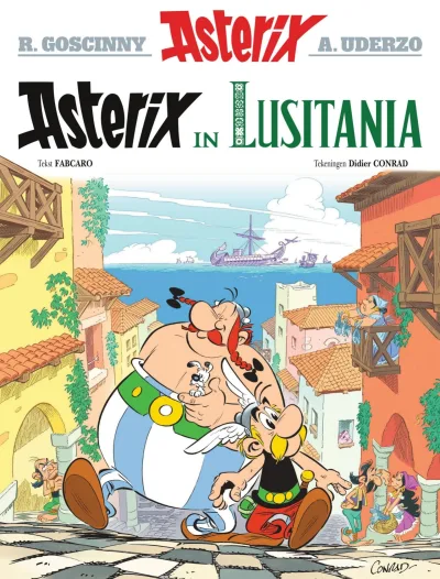 Cover of Asterix in Lusitania