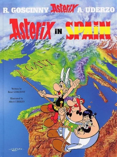 Cover of Asterix in Spain