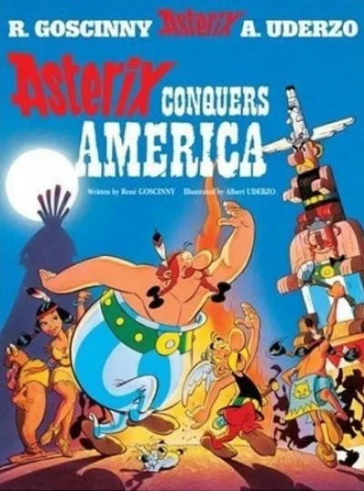 Cover of Asterix Conquers America