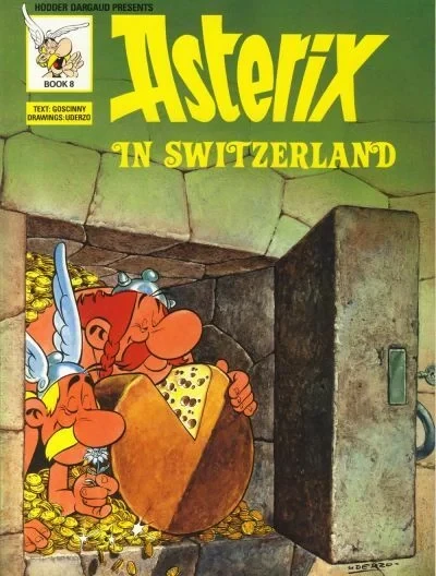 Cover of Asterix in Switzerland