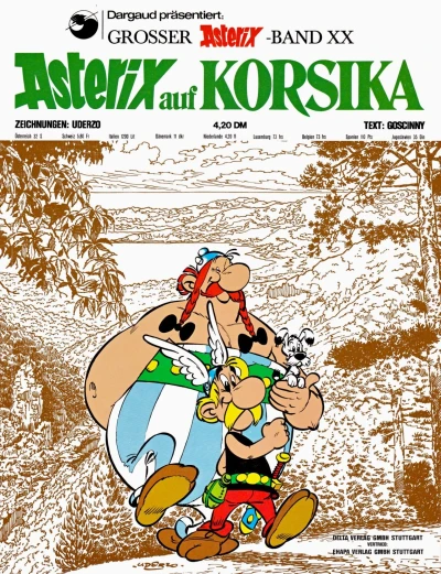 Cover of Asterix auf Korsika