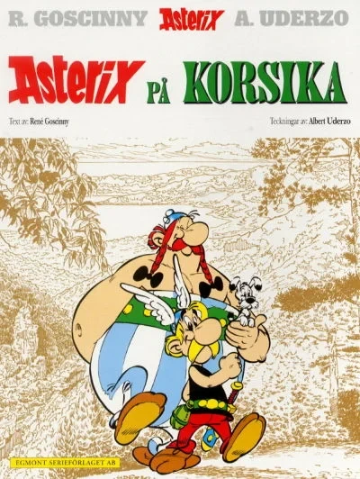 Cover of Asterix på Korsika