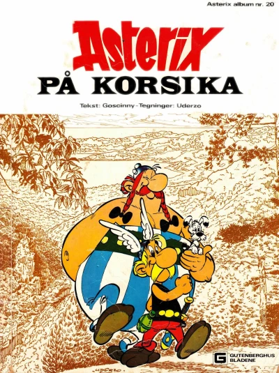 Cover of Asterix på Korsika